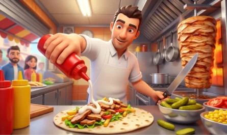 Cooking Shawarma Idle Game